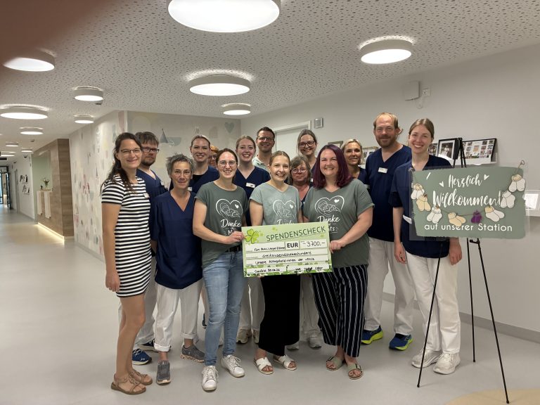 Christophorus Kliniken Spende Frühgeborenenabteilung