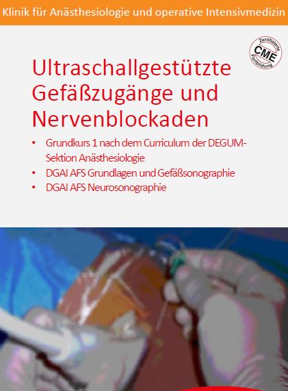 Ultraschallgestützte Gefäßzugänge und periphere Nervenblockaden