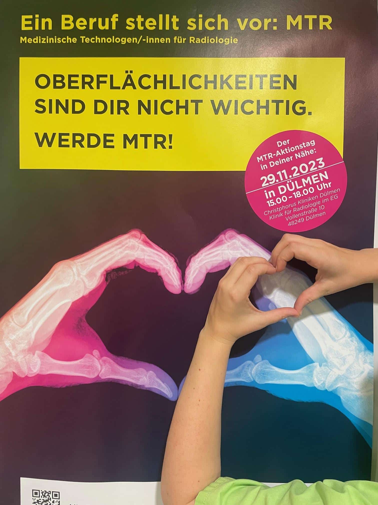 MTR Aktionstag: Radiologische Klinik stellt Arbeit der MTR vor