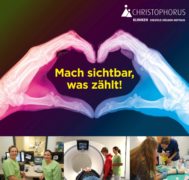 Christophorus Kliniken MTR-tag für Jugendliche Ausbildung Coesfeld