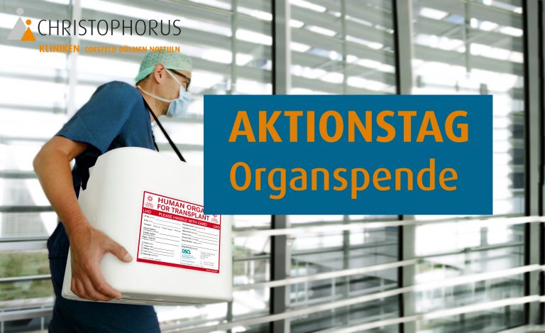 Christophorus Kliniken Aktionstag Organspende 2025