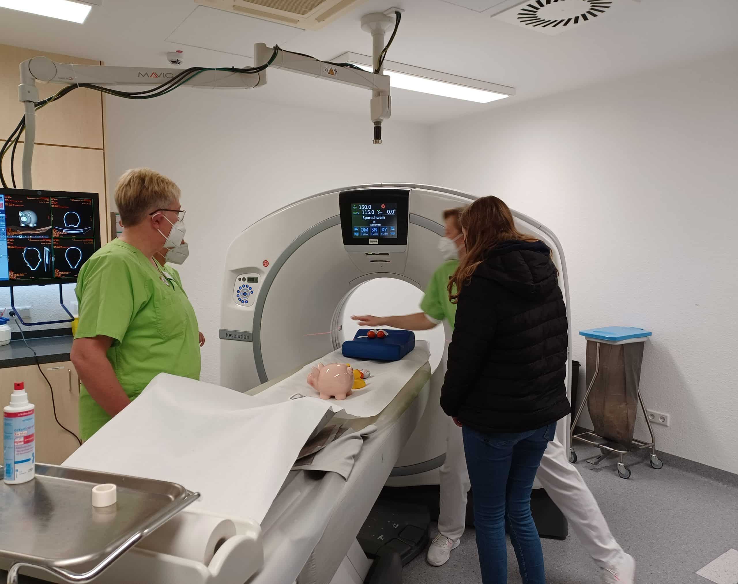 Christophorus Kliniken Radiologie MTRA-Tag Vorstellung des Berufs