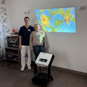 Christophorus Kliniken Dülmen Palliativstation Spende Projektor